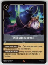 Ingenious Device Rare Whispers in the Well 201/204 Disney Lorcana NM