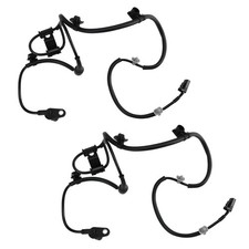 TRQ Front ABS Wheel Speed Sensor Set Compatible with 2013-2018 Hyundai Santa Fe