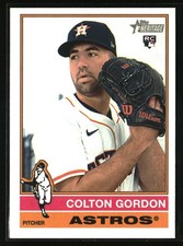 2025 Topps Heritage Colton Gordon Rookie #637 RC Houston Astros