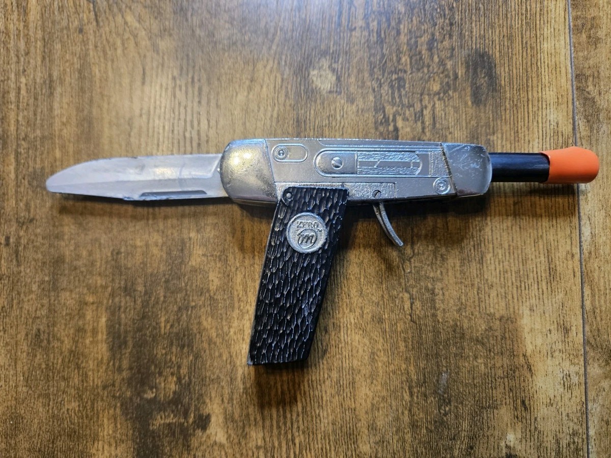 Vintage 1965 Mattel Agent Zero M Pocket Shot Knife Toy Cap Gun