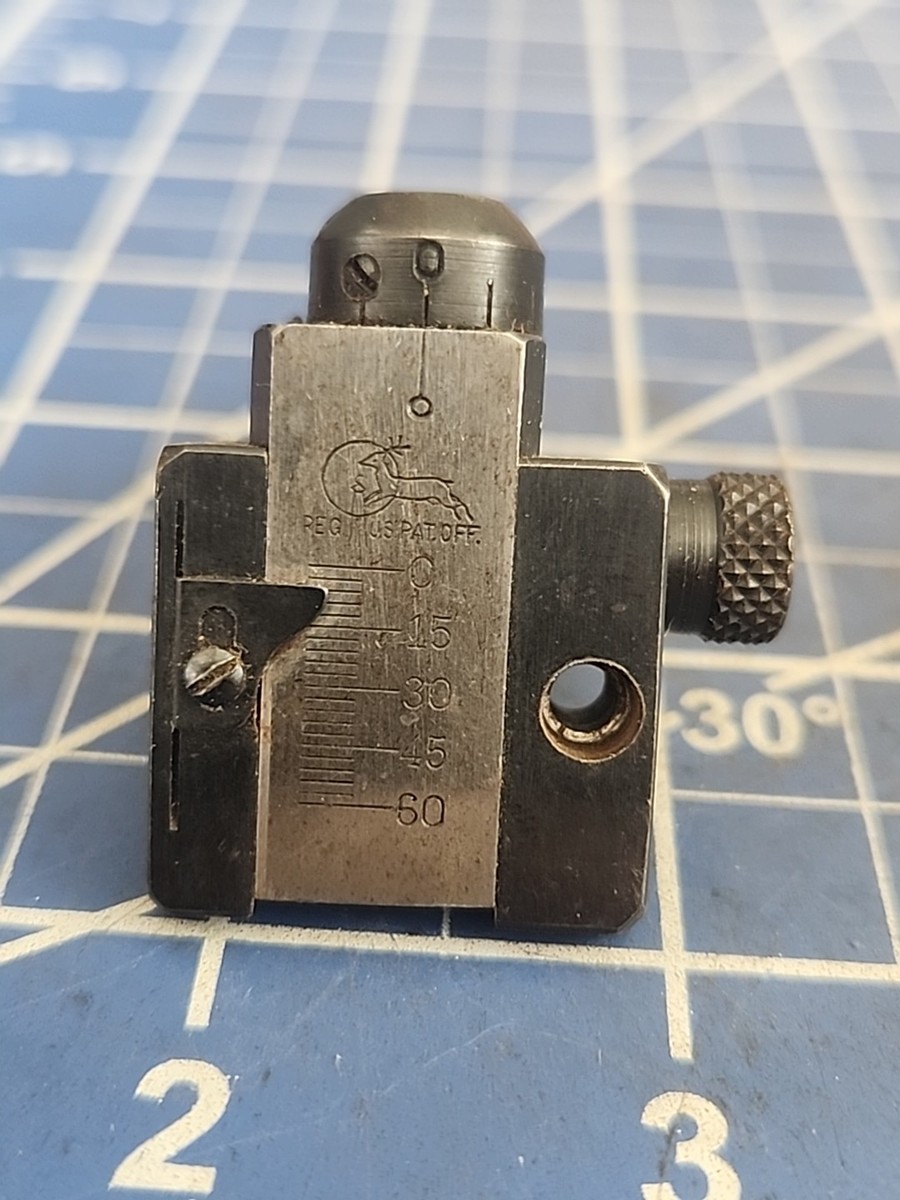 Vintage LYMAN 48 FN Receiver Peep Sight For FN Mauser & Husqvarna