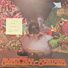 Amazonas Amazonas Play Santana Vinyl Record LP VG/VG MER377 1973 1st Press
