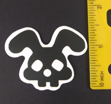 Creepy Cool Colorful Skull Sticker H