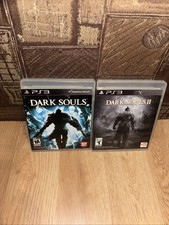 Dark Souls 1 & 2 II PS3 Game Bundle Black Label Sony PlayStation 3 CIB Tested