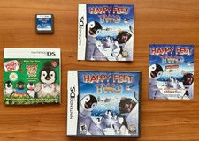 Nintendo DS Game Happy Feet Complete w/ Manual Works Smoke Free Home