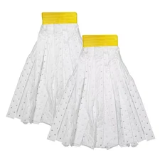 28 In. Hydrophobic Polypropylene Flat Mop Head Refill (2-Pack)