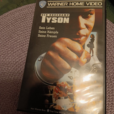 VHS Der Boxchamp Tyson Sein Leben, seine Kämpfe, seine Frauen