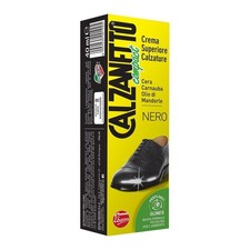 Shiny Black Calzanetto Tube