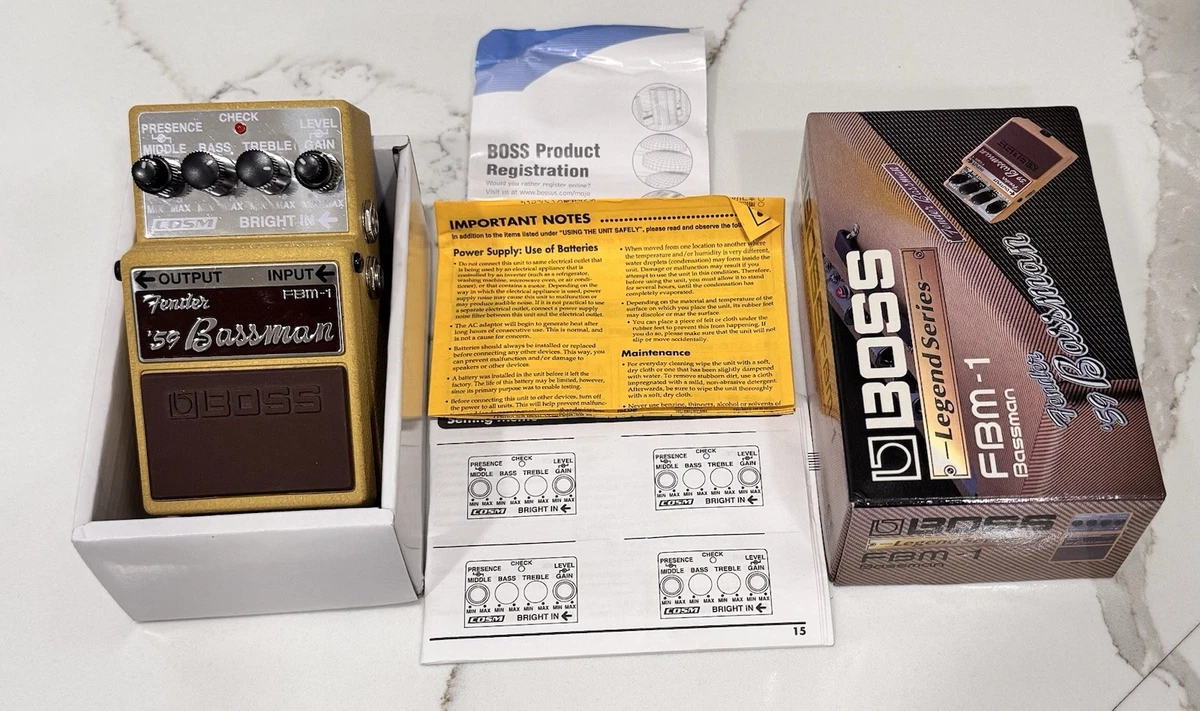 boss fender 59 bassman products for sale | eBay