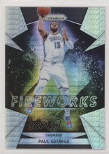 2018-19 Panini Prizm Fireworks Hyper Prizm Paul George #12 3o2
