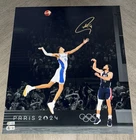Stephen Curry Signed 16x20 USA Gold 2024 Paris Olympics Signed Photo BAS & USASM
