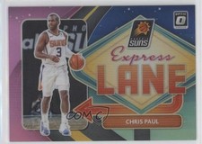 2020-21 Panini Donruss Optic Express Lane Pink Prizm 22/25 Chris Paul #24 0c3