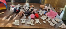 Tonka Pound Puppies 1980s Lot Pup's Pad Doghouse Clothing