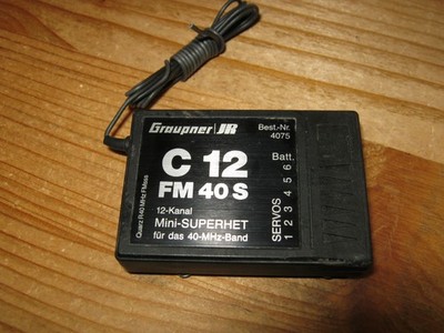 Empfänger Graupner C 12 - (40 Mhz) 