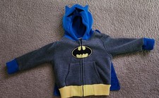 DC Comics 24 Month Batman Hoodies With Cape