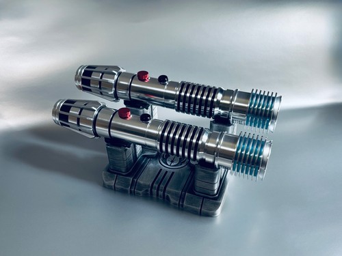 Doppel Lichtschwert Display Ständer - Design wählbar - Saberforge - Galaxy's Edge - Bild 5 von 9