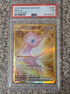 gold mew v pokemon card value Gold Mew V