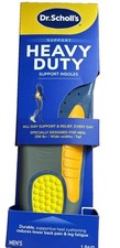1 PAIR Men's Dr Scholls Heavy Duty Support Insoles Pain Relief Shoe Sizes 8-14