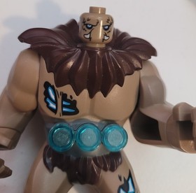 LEGO LEGENDS OF CHIMA Bigfig Minifigure  MUNGUS w/ Club loc083 from 70144