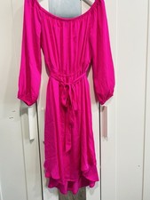 Pink Rose Women's Maxi Dress Size Large Sleeveless for Any Occasion New W/ Tags