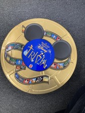 1997 The Wonderful World of Disney Trivia Game & Tin Mattel Great Condition