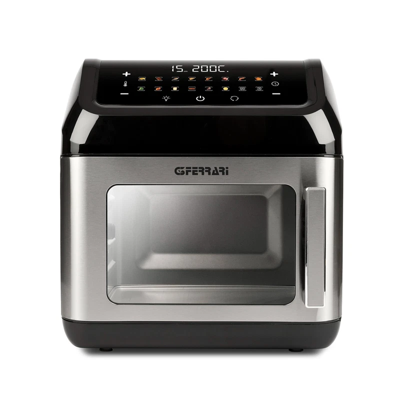 Fornetto Friggitrice Aria con Girarrosto G3Ferrari 13 Litri Caldo Forno 200 °C, fotografia 8 di 14