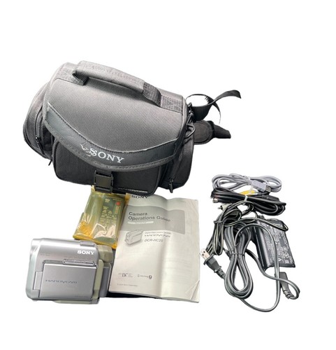 NEUWERTIG Sony Handycam DCR-HC20 MiniDV Camcorder getestet Fernbedienung Akku Ladegerät