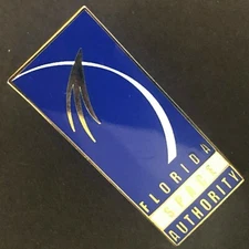 Official NASA Florida Space Authority Lapel Pin - VGC NOS