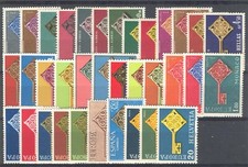 1968 EUROPA CEPT complete year set MNH