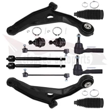 12X Front Control Arm Suspension Tie Rod Sway Bar For Chrysler 200 Dodge Avenger