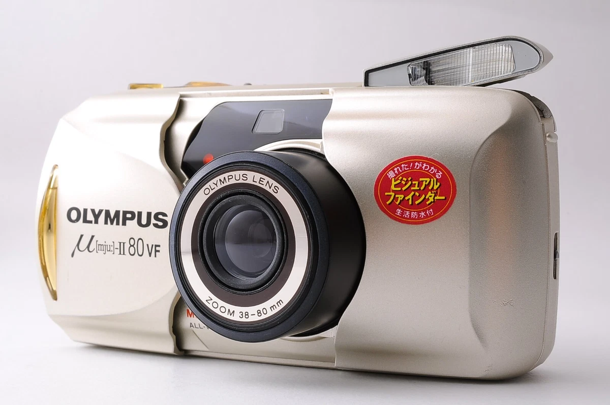 [Excellent] Olympus μ mju II 80 VF Point&Shoot 35mm Film Camera from Japan