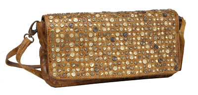 Billy The Kid by Greenburry Umhängetasche Leder Damentasche Tasche Honey