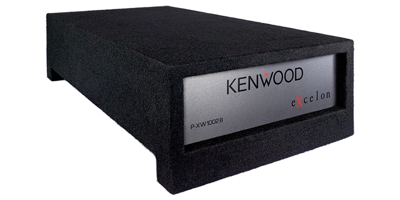 Kenwood P-XW1002B Enclosed Non-Powered 10 Inch Subwoofer 1000W Peak Power Black - Image 4 of 4