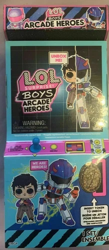 L.O.L. Surprise Boys Arcade Heroes Anatomically Correct LOL *  Fan Boy Atomic