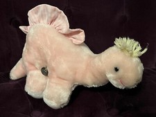 Vintage Eden Plush Dinosaur Musical Wind-up Send In The Clowns Judy Collins Song