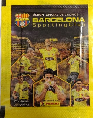 Ecuador 2016 Panini Barcelona Sporting Club sticker Pack