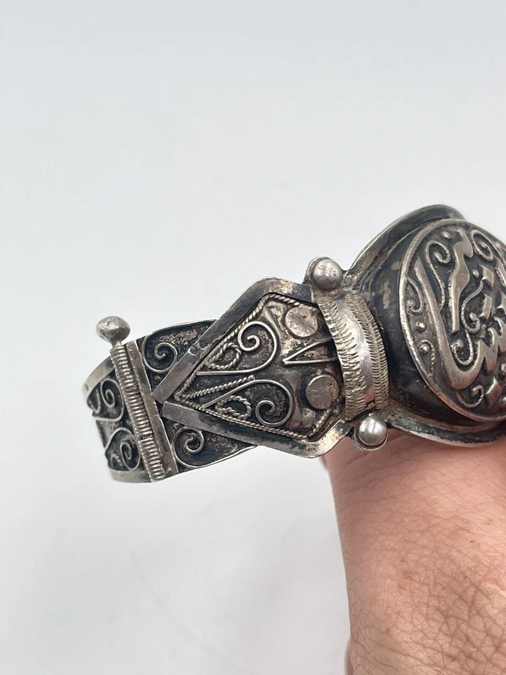 Bracelet Kabyle & Argent & Berbère - Photo 4/4