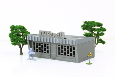 ZONA ALFA Soviet Local Store - 28mm RPG Miniatures Gaming Terrain