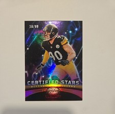 2023 Panini Certified T.J. Watt Certified Stars Red HOLO #CS-12  Steeleers  /99