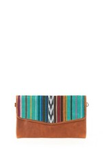 Nena And Co. Artisan Baja Date Night Clutch Bnwt