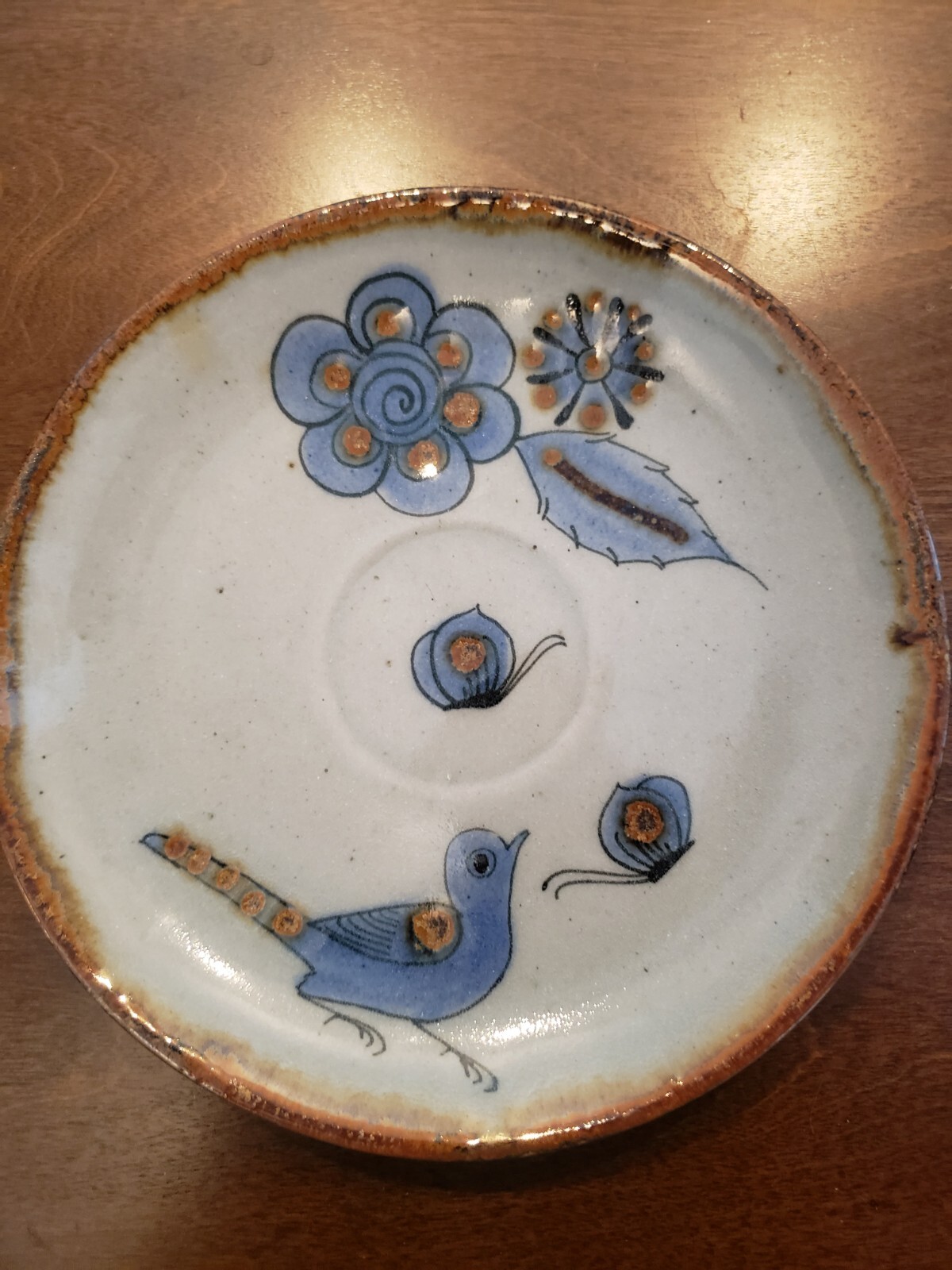 4  Saucers Plates 6.75