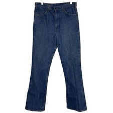 Levi  s vintage orange Tab 646 Flare Jeans Circa 1970s 34 X 36