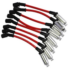 10,2 mm Z&uuml;ndkerzen Z&uuml;ndkabelsatz f&uuml;r Chevy GMC V8 Silverado Sierra Yukon