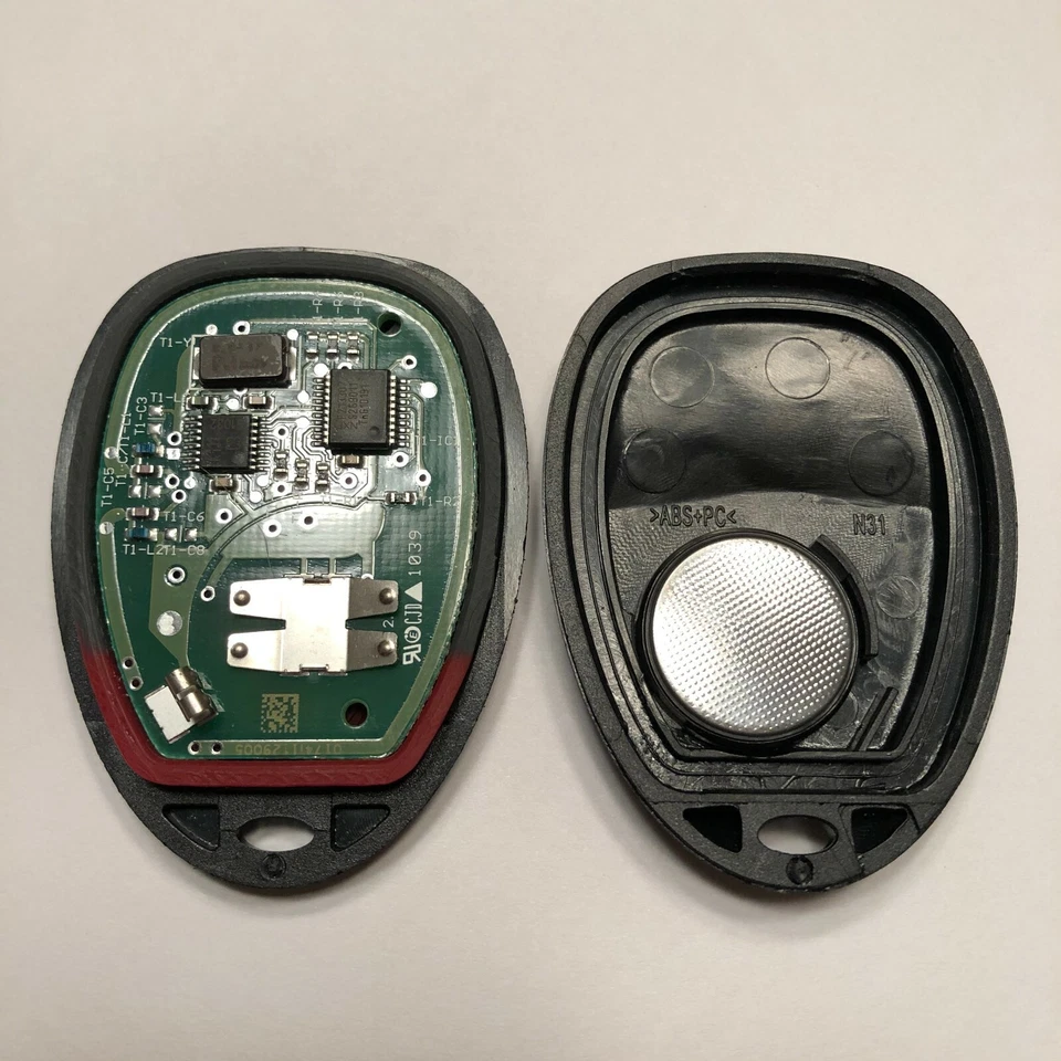 Chevrolet Tahoe 2011 2012 2013 2014 2 llaves remotas electrónicas OEM 6B 15913427 Foto 3 de 4