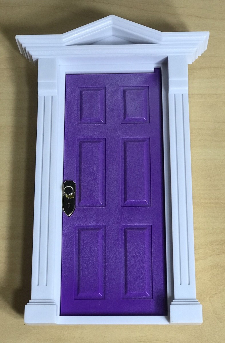 Cra-Z-Art Opening Fairy Doors Pretend Playset, Purple - Willow