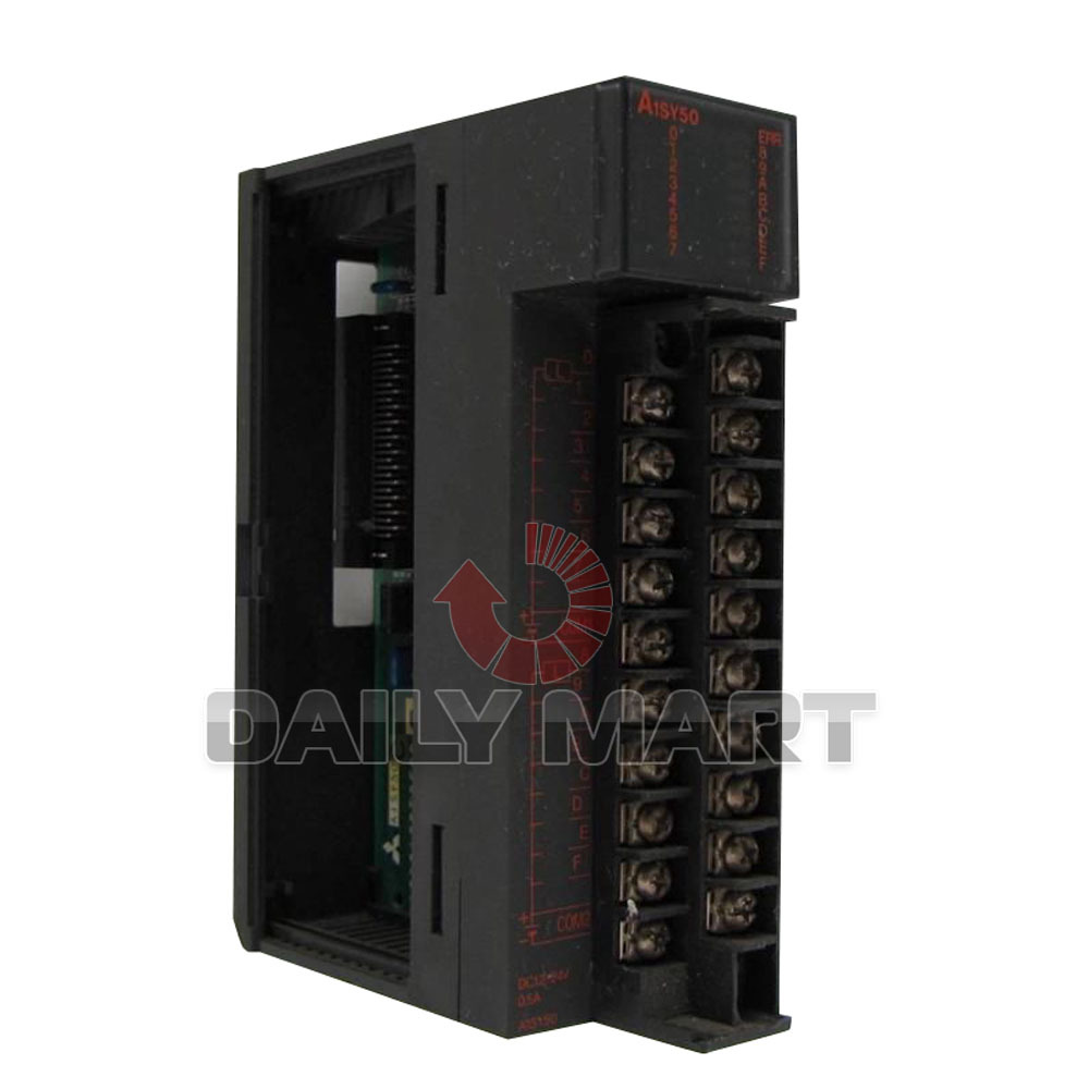 A1SY50 Mitsubishi Output Unit 三菱 MITSUBISHI A1SY50 TRANSISTOR PROCESSOR PLC MODULE 16 POINT OUTPUT
