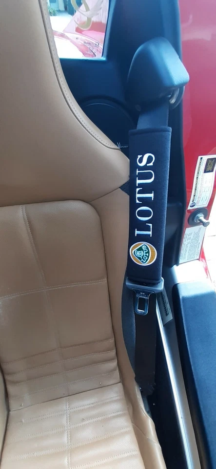 Almohadillas de funda de cinturón de seguridad de hombro para Lotus Elise Exige Evora Esprit Foto 2 de 3