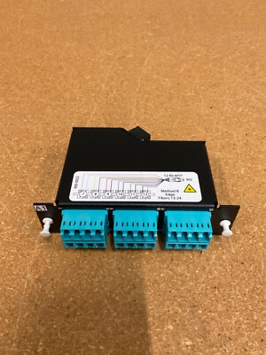 Leviton MTP Method B Edge Fiber Optic Modules 0X-78767-00-00-00 No Dust Covers