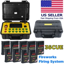 36 Cues Wireless Fireworks Firing System Remote Control Fire Control Equipment