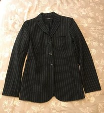 Victoria  s Secret Body By Victoria Suit Jacket Blazer Striped